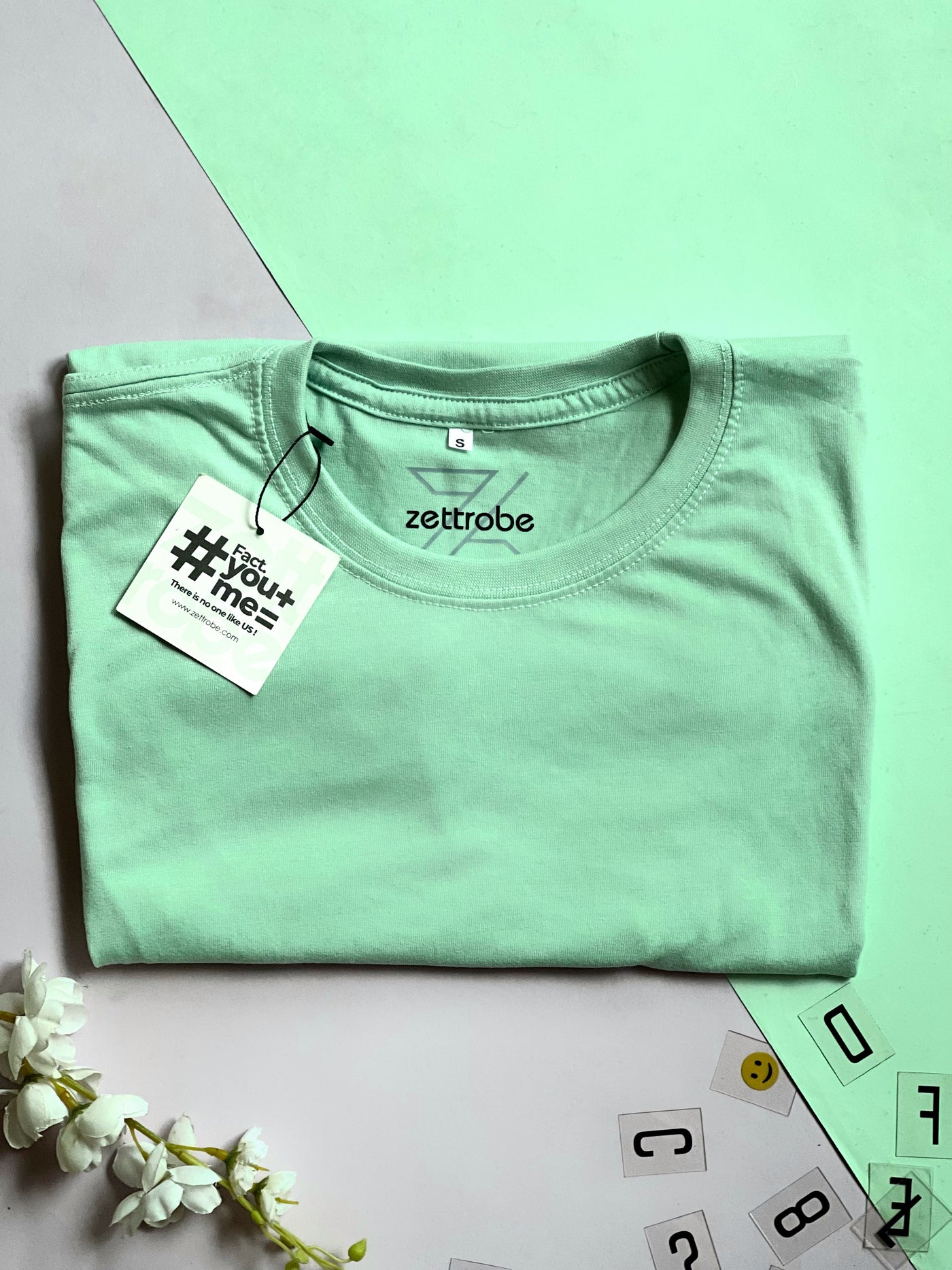 Pack Of Two Solid Crew Neck T-Shirts - zettrobe