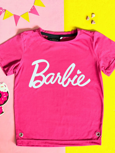 Barbie Cropped Tee - zettrobe