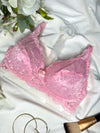 Flowery Lace Bra - zettrobe