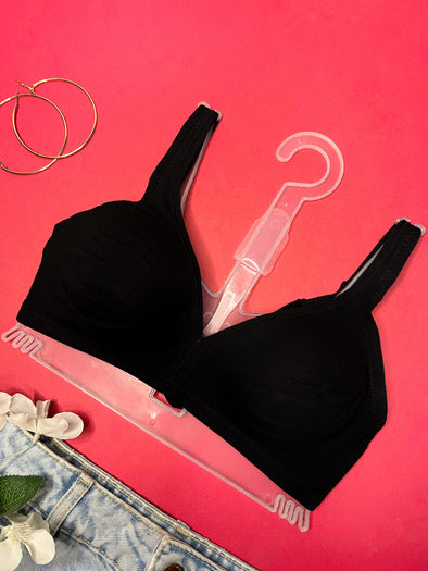 Basic Solid Bra - zettrobe