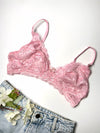 Flowery Lace Bra - zettrobe