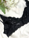 Flowery Lace Bra - zettrobe