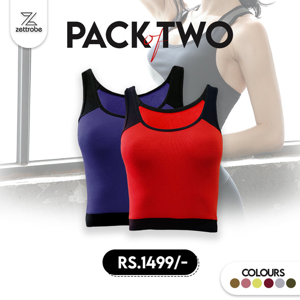 Pack of 2 Tank Tops - zettrobe