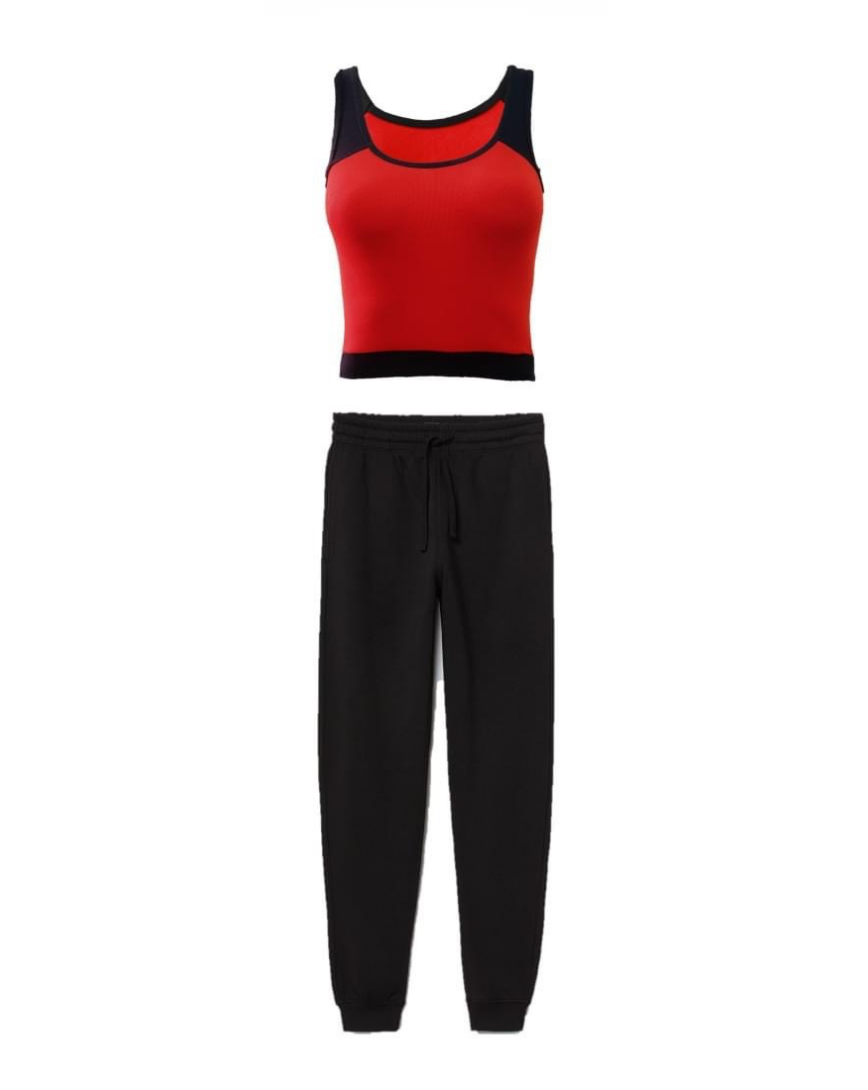 Gym Sports Wear Red - zettrobe